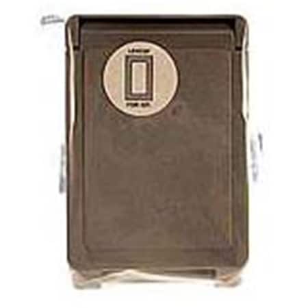 V3Gate Box Cover, 1 Gang, Non-Metallic, GFCI Cover Type E98GFCN-CAR